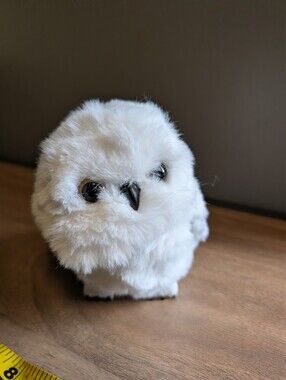 Universal Studios Harry Potter Hedwig Snowy Owl Shoulder Plush Sound & Movement